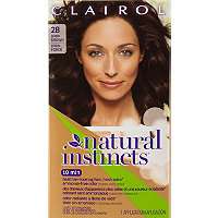 Hair Color Clairol Clairol Natural Instincts 28 Nutmeg (Dark Brown 