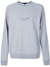 GUCCI   printed sweatshirt