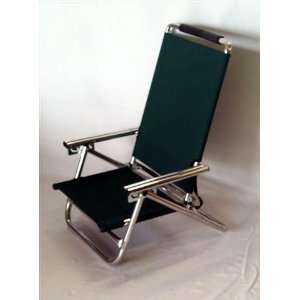 MADE IN USA Tall Back Reclining Aluminum Beach Chair 