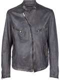 Un Solo Mondo Game Over Leather Jacket   Penelope   farfetch 