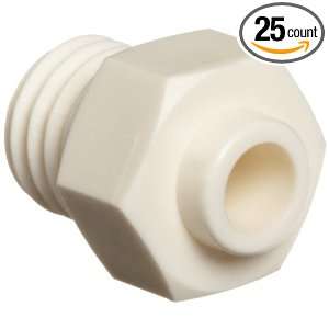 Value Plastic BDMS 81 Build a Part Tube Fitting, 1/4 28 UNF Thread 