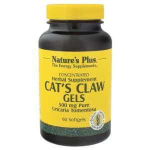  Natures Plus   Cats Claw, 500 mg, 60 softgels Health 