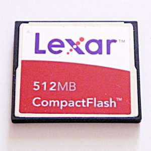  Lexar 512 MB USB CompactFlash Card (Bulk)