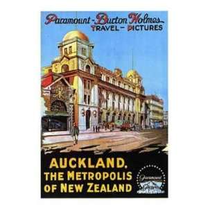 Auckland the Metropolis of New Zealand by Unknown 11x17  