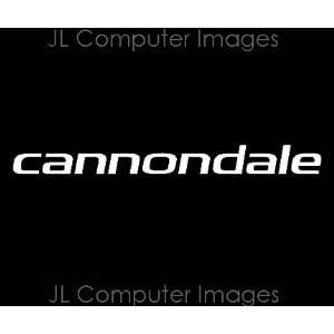  CANNONDALE WHITE DECAL 10 X 1 Automotive