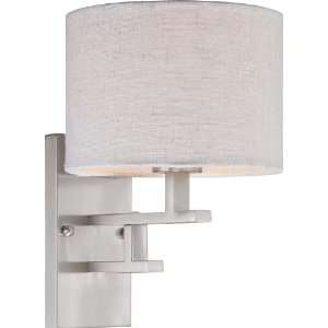  Nuvo 60/4881 Percussion Brushed Nickel One Light Vanity 
