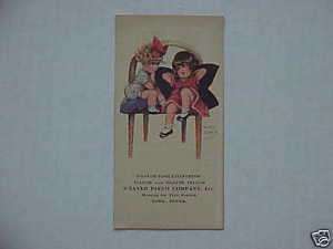 Vintage Weaver Piano Company, York, Pa. Trade Card  