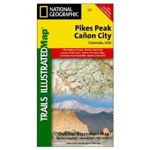   Geographic 137 Pikes Peak/Canon City Trail Map