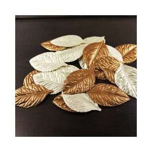     Fabric Leaves Embellishments   Mix 3 Arts, Crafts & Sewing
