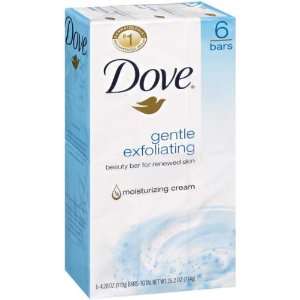 Dove Beauty Bar Gentle Exfoliating 1 / 4 Moisturizing Cream 4.20 Oz 