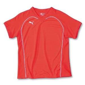  PUMA Womens Manchester Soccer Jersey (Red) Sports 