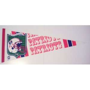  New England Patriots Old Logo Throwback Pennant 