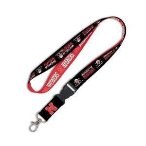   College Sports Team Detachable Lanyard with Key Ring 