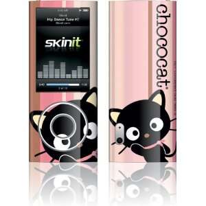  Chococat Pink and Brown Stripes skin for iPod Nano (5G 