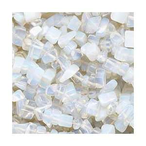  A YARD of OPALITE Irridescent WHITE 32 3 FEET 250 300pc 8 