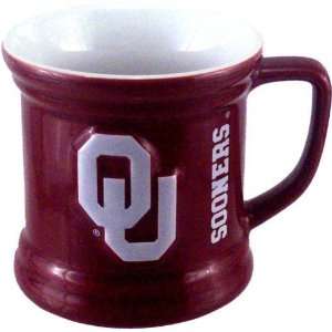    Oklahoma Sooners Crimson Sculpted Team Mug