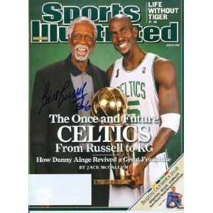  Bill Russell Autographed / Signed Sports Illustrated 