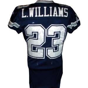 Lenny Williams #23 Cowboys Game Issued Navy Jersey  (Tagged 2005 