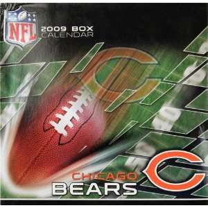 Chicago Bears 2009 Box Calendar 