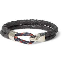 Miansai Waypoint Woven Leather Bracelet