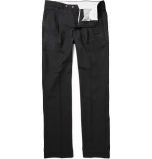    Trousers  Casual trousers  Gio Slim Fit Wool Trousers