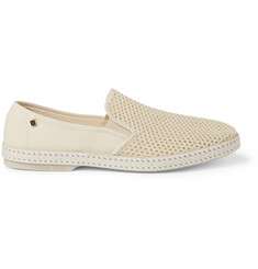 Rivieras Bem Mesh and Canvas Slip On Shoes