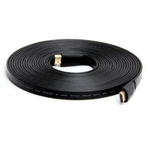  HDMI M / M Flat Cable 1.3, 25 FT / 7.6 M