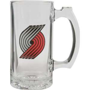  Portland Trail Blazers Beer Mug 3D Logo Glass Tankard 