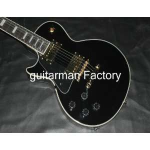   left hand custom black beauty electric guitar Musical Instruments