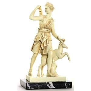  Artemis the Huntress with Stag Statue