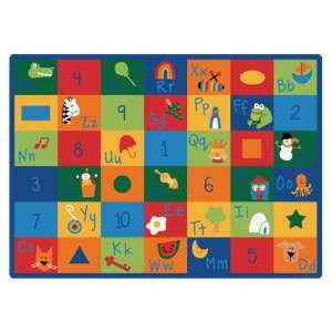  Carpets for Kids Learning Blocks Rug (Factory Second 