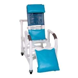  Pediatric Reclining Shower Chair with Leg Extension and 