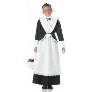    Childs Deluxe Pilgrim Costume Size X small (4 6) Toys & Games