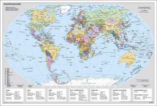 Weltkarte Fototapete Länder Landkarte Wandkarte NUE  