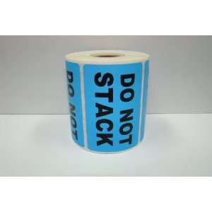    500 2x3 DO NOT STACK Pallet Shipping Labels