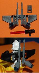 LEGO Star Wars Clone Trooper Jet Pack & Laser Waffe  
