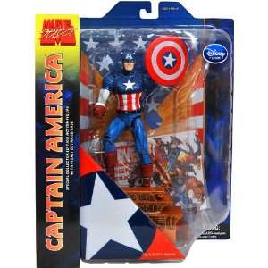    Marvel Select Exclusive Action Figure Captain America Toys & Games