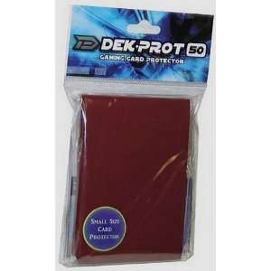   Gaming Card Sleeves Redwood Red 50 Count  Toys & Games  