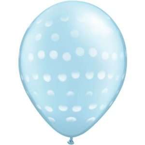   11 Polka Dot Spray Pearlized Balloons (25 ct) Toys & Games