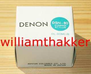 ORIGINAL Denon DSN 80 Nadel für DL 80 / DL80 MC *NEU*  