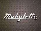 RARE  LOGO DE CARTER EN ALU mobylette POUR MOBYLETT