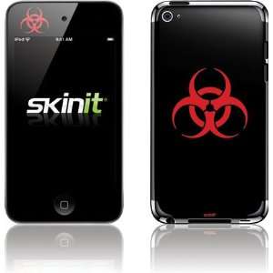  Skinit Biohazard Solid Red Vinyl Skin for iPod Touch (4th 