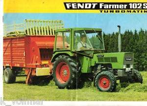 Fendt Farmer 102 S Turbomatik ( Prospekt )  