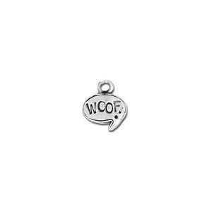  Clayvision Woof Dog Puppy Charm Jewelry