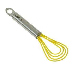  Cuisipro Silicone Flat Whisk 6 Yellow