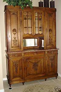 ANTIQUE FRENCH LOUIS XVI SIDEBOARD BUFFET CABINET ~ CUPBOARD ~ CABINET 