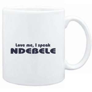 Mug White  LOVE ME, I SPEAK Ndebele  Languages  Sports 