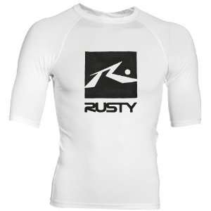  Rusty Corpo White Rashguard