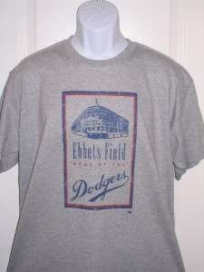 Brooklyn DODGERS Ebbets Field Throwback T Shirt X Large  