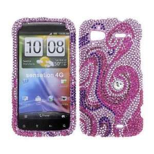   BLING COVER CASE SKIN 4 HTC Sensation 4G Cell Phones & Accessories